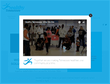 Tablet Screenshot of myhealthytennessee.com